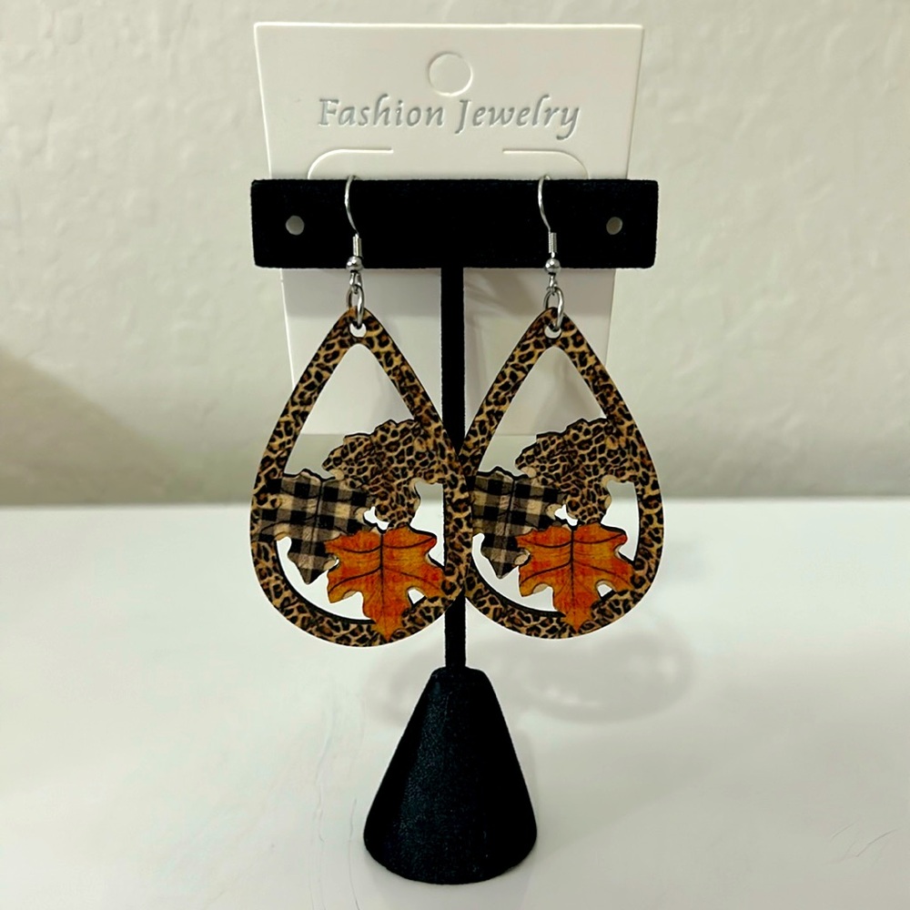 Fall Leaf Earrings